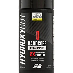 Hydroxycut Hardcore Elite 100 Cápsulas Muscletech