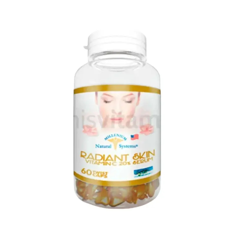 Radiant Skin Vitamina C 60 Cápsulas Natural Systems 1
