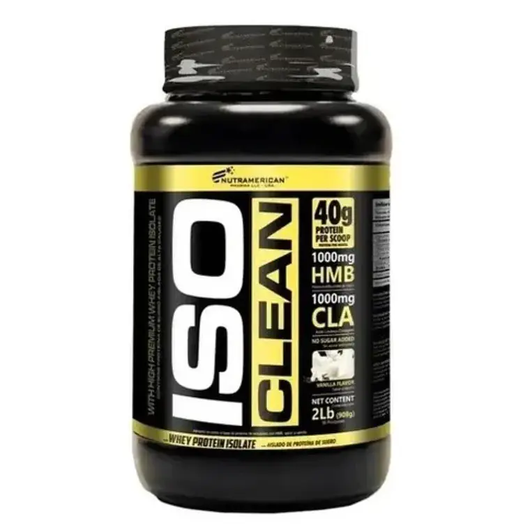 Iso Clean Proteina Aislada Nutramerican 2 Libras 1