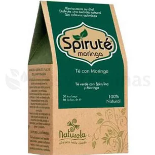 Spiruté Moringa Té 30 Tisanas Naturela