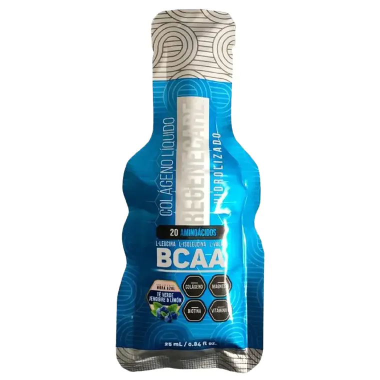 Regenecare Colágeno Líquido Hidrolizado BCAA Sachet 25 ml 1