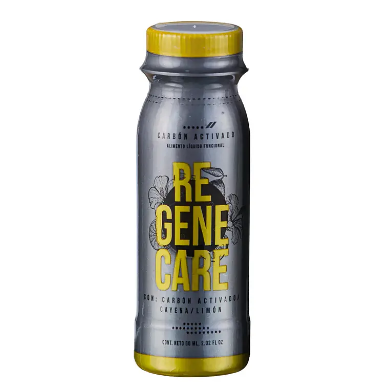 Regenecare Carbón Activado con Cayena y Limón 60 ml 1