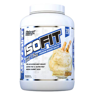 IsoFit Aislado de Suero 5 lbs Vainilla Bean Nutrex