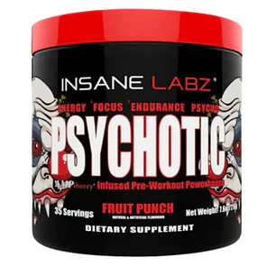 Psychotic Pre Workout Fruit Punch 217 gr Insane Labz