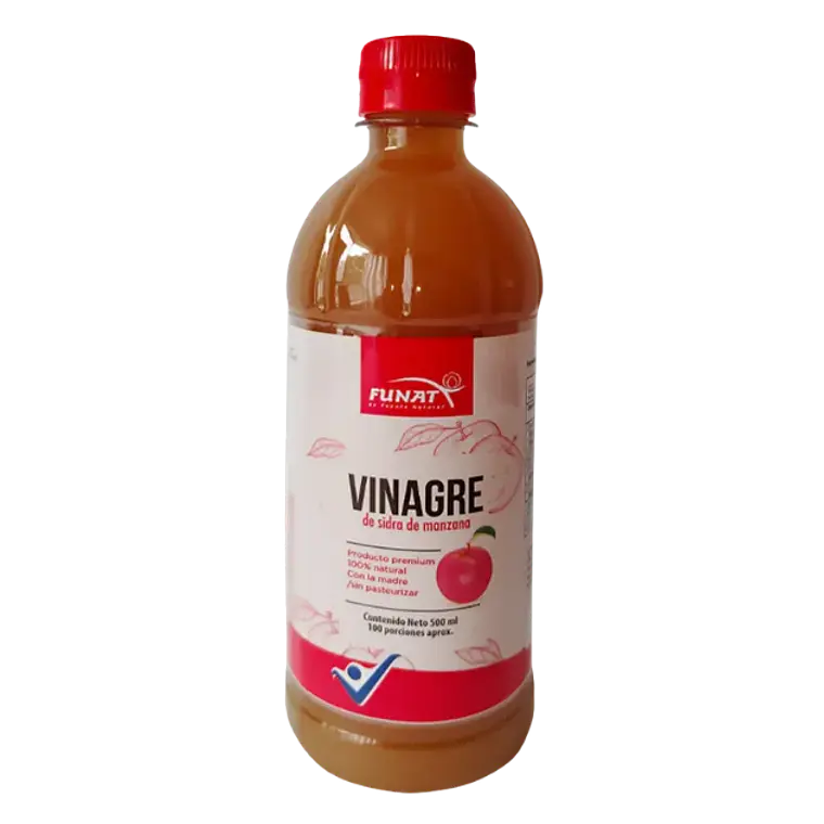 Vinagre de Sidra de Manzana Funat 500 ml 1