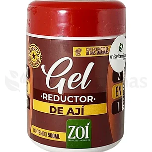 Gel Reductor de Ají 500 ml Zoí