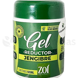 Gel Reductor de Jengibre 500 ml Zoí