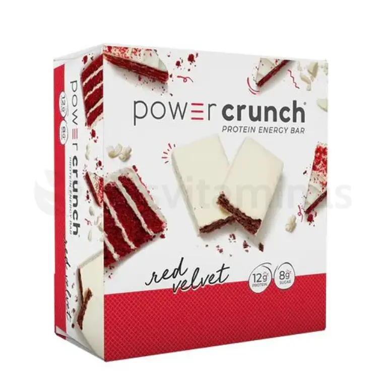 Power Crunch Caja por 12 Barras Red Velvet 1