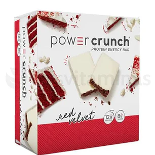Power Crunch Caja por 12 Barras Red Velvet