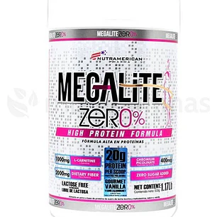 Mega Lite Zer0% Nutramerican 533 gr