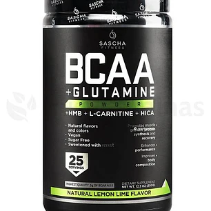 BCAA + Glutamine Limon Sascha Fitness