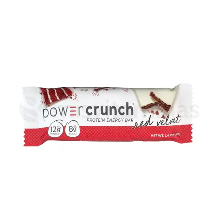 Power Crunch Barra de Galleta Red Velvet 1