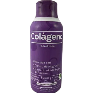 Colágeno Hidrolizado Nexo con Cloruro de Magnesio y Romero