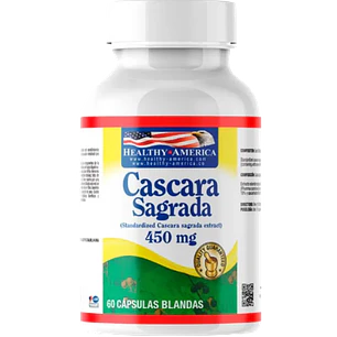Cascara Sagrada Healthy America 60 Cápsulas