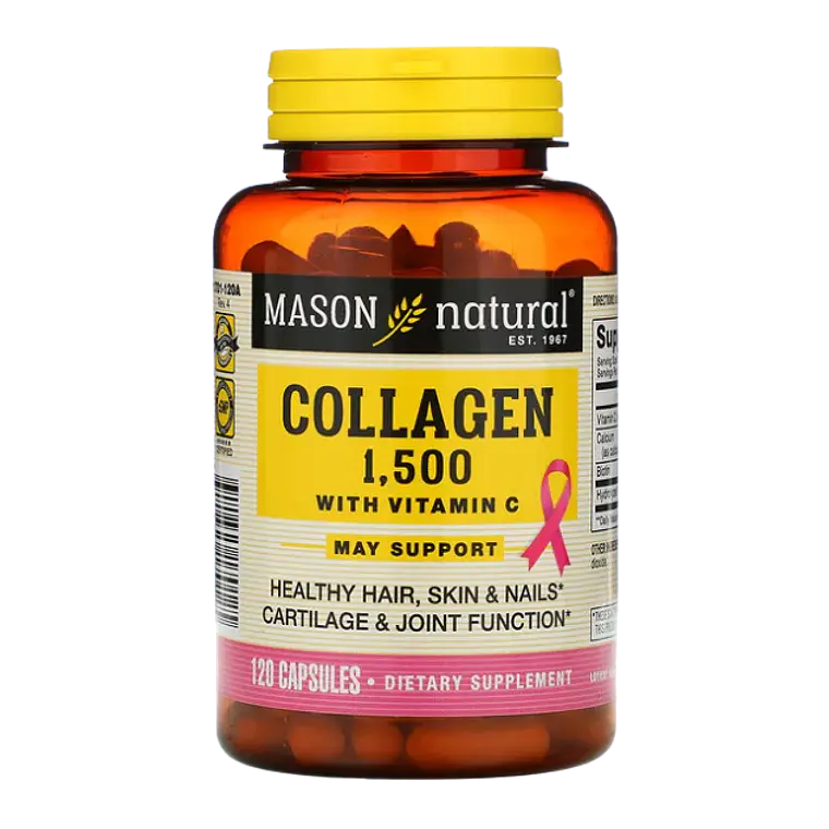 Collagen 1500 mas Vitamina C Mason Natural 1