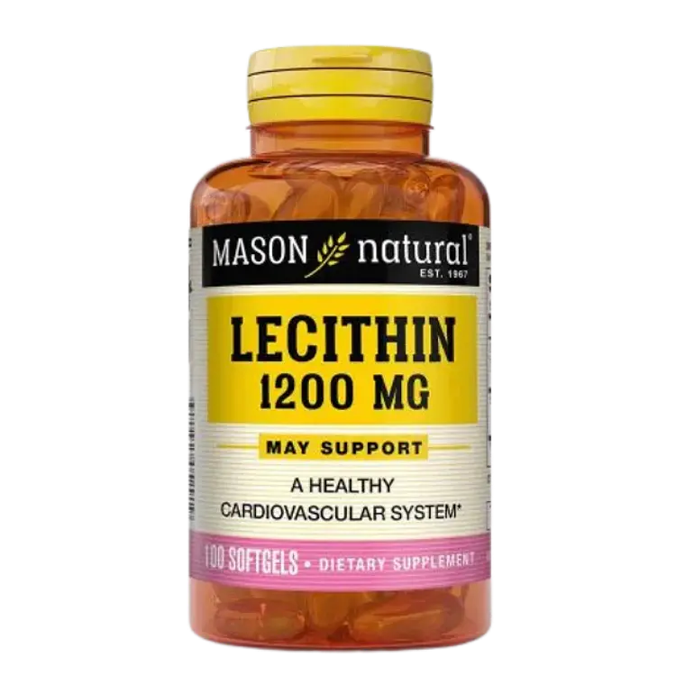 Lecithin 1200 mg 100 Softgels Mason Natural 1