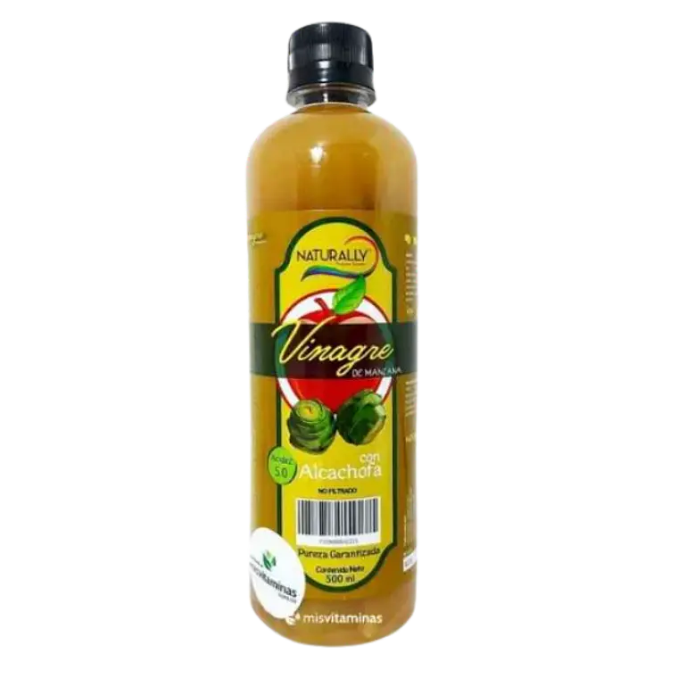 Vinagre de Manzana con Alcachofa 500 ml Naturally 1