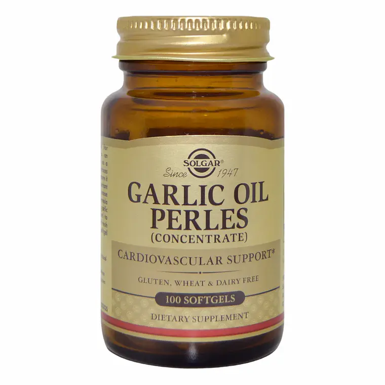 Garlic Oil Perles Solgar 100 Softgels 1
