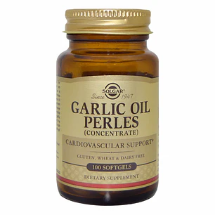 Garlic Oil Perles Solgar 100 Softgels