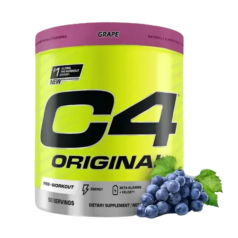 C4 Original Pre Workout Grape 50 Servicios 455 gr 1