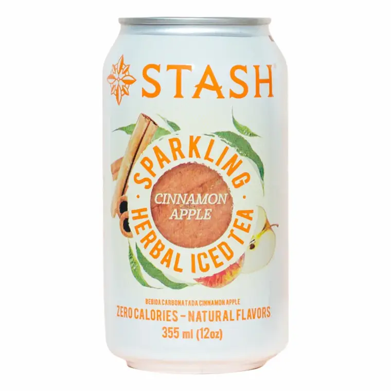 Té Herbal Helado Manzana y Canela 355 ml Stash 1