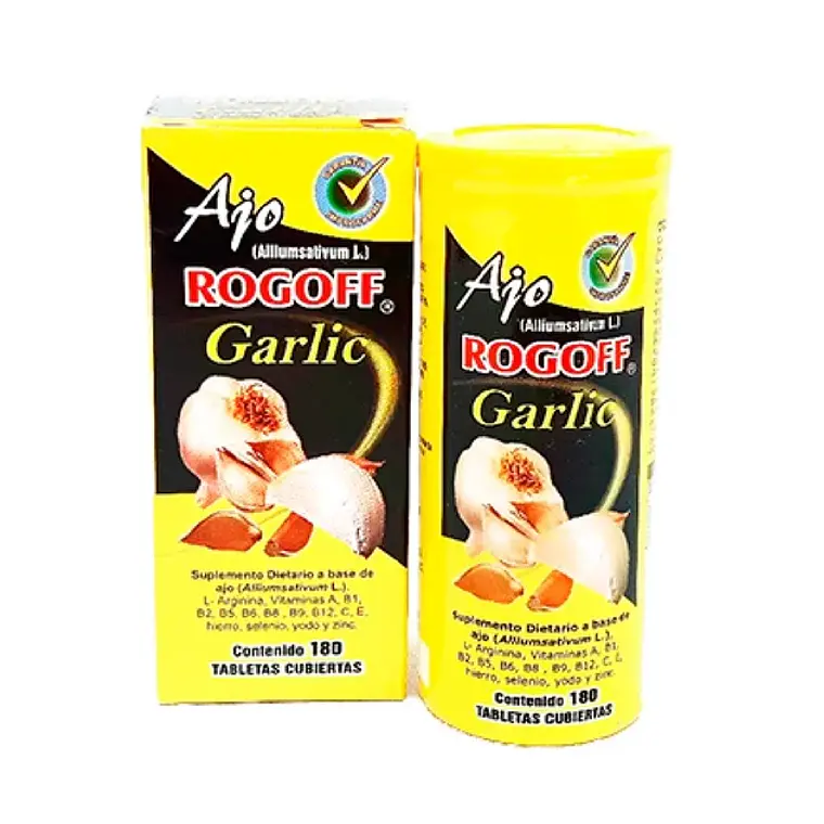 Ajo Rogoff 180 tabletas recubiertas Improfarme 1