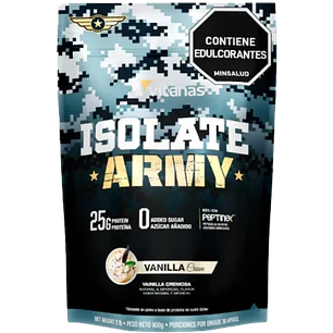 Isolate Army 2 Libras Vainilla Proteina
