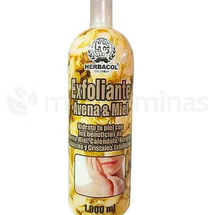 Exfoliante Avena & Miel Herbacol 1000 ml