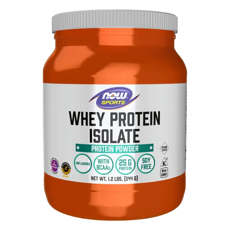 Whey Protein Isolated 1.2 libras Now Sports Sin Sabor 1