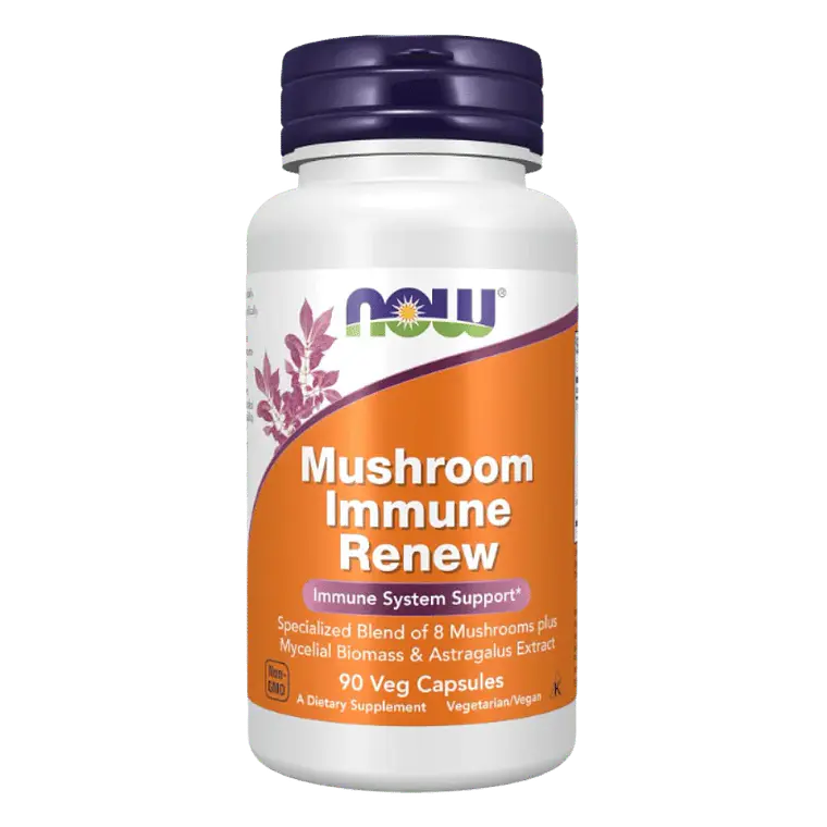 Mushroom Immune Renew 90 Cápsulas Now 1
