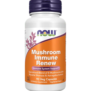 Mushroom Immune Renew 90 Cápsulas Now