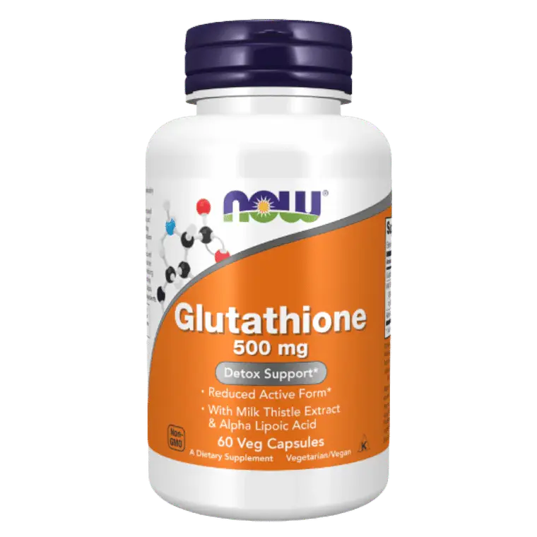 Glutathione 500 mg NOW 60 Cápsulas 1