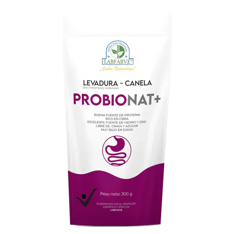 Probionat+ Levadura y Canela Probioticos Labfarve 300 gr 1