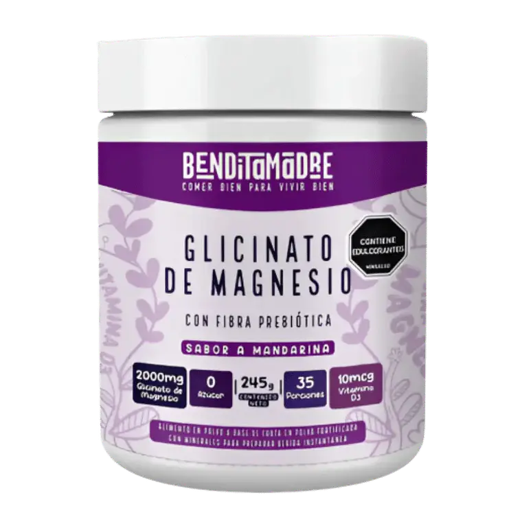 Glicinato de Magnesio 245 gr Benditamadre 1