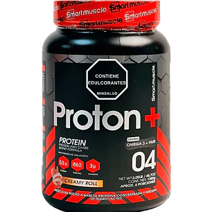 Proton+ Smart Muscle 3 lb Creamy Roll – Proteína con Creatina, Omega 3 y HMB