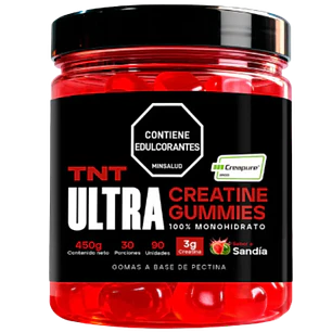 Ultra creatina gummies 100% monohidrato 450 g TNT