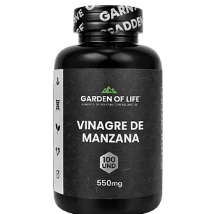 Vinagre de Manzana 550 mg 100 Cápsulas Garden of Life