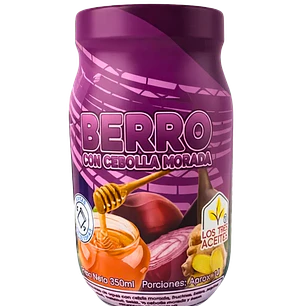 Berro Con Cebolla Morada 350 ml Los Tres Aceites