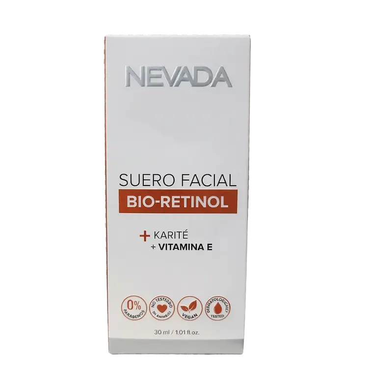 Suero Facial Bio-Retinol + Karité + Vitamina E 30 ml Nevada 1
