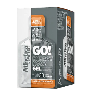 Gel Energético GO! Energy Now Naranja con Acerola 30 g Atlhetica Nutrition