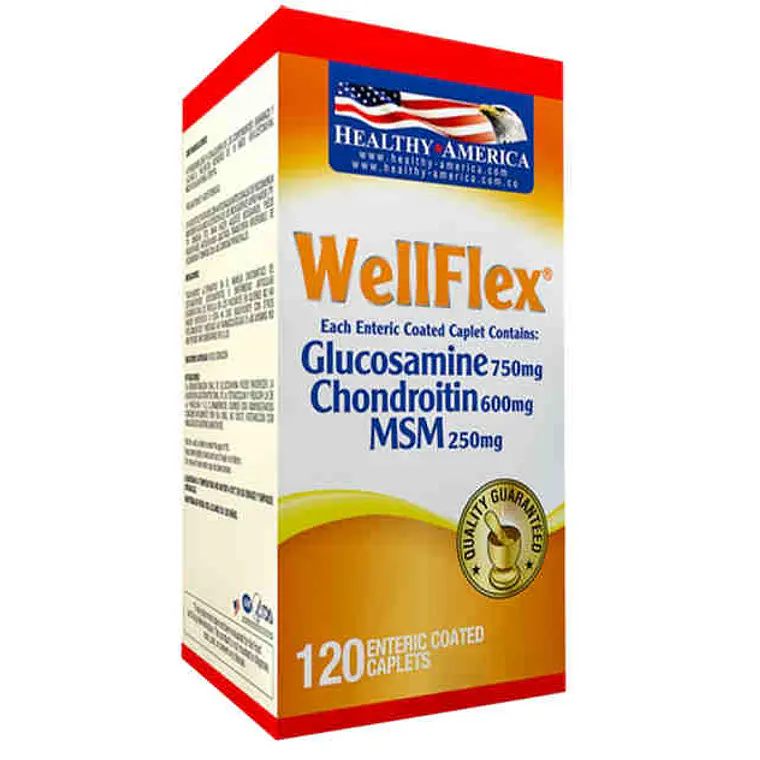 Well Flex 120 Tabletas Healthy America 1