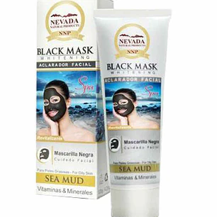 Black Mask Mascarilla Facial 120 gr Barro Marino Nevada