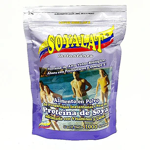 Soyalat Leche de Soya 1000 gr Sin Lactosa