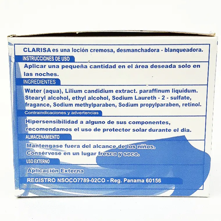 Crema Clarisa Azucena 60 g 2