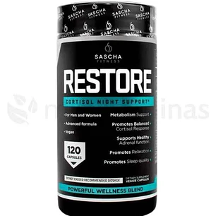 Restore Sascha Fitness Cortisol Night Support