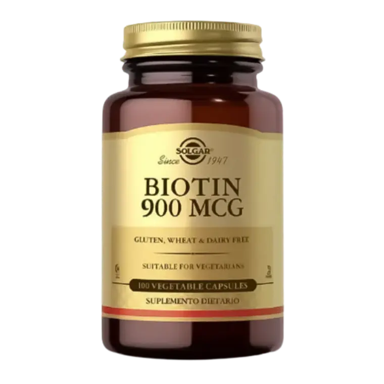 Biotin 900 mcg Solgar 100 Cápsulas 1