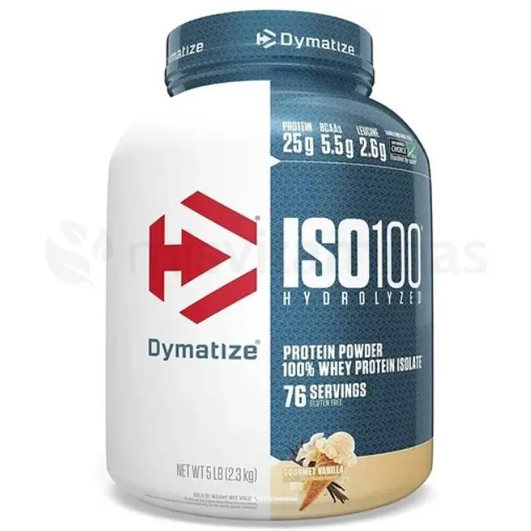 ISO 100 Hydrolyzed 5 Libras Dymatize Vainilla 1