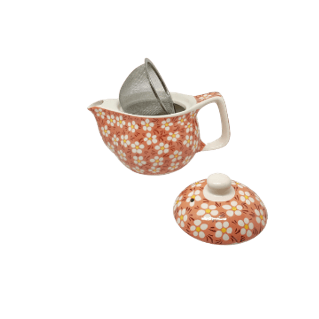Tetera Infusora 375 ML Flores 4