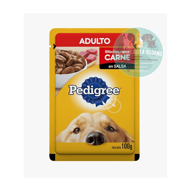 Pouch Pedigree Adulto 100 grs 1