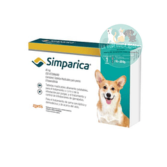 Simparica 10,1 - 20 kg (Antiparasitario Externo)